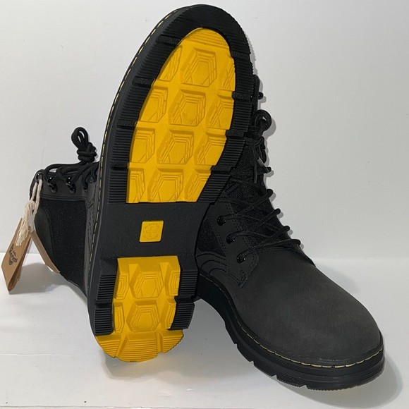 Dr. Martens Iowa 8-Eye Combat Work Shoes Mens Size 13 Black 25250001 Tough Poly main image 7